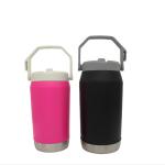Stainless Steel Sports Thermos Bottle Double Wall Insulated With Handle