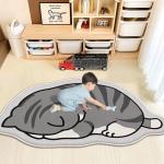 Animal Cartoon Childrens Playroom Rug 50*150cm Large Area Rug For Playroom