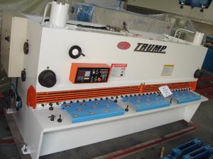 Quality CE Approved Guillotine Hydraulic Shearing Machine 16 Mm Cutting Thickness wholesale