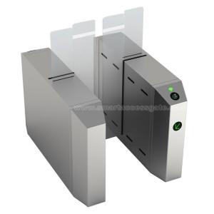 China High grane glass door price speed wing gate with rfid/ barcode reader for Airport on sale