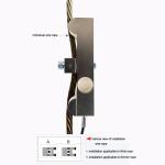RH-EC Wire Rope Tension Load Cell 2000kg 5000kg 10Ton Force Rope Tension Load