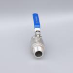 ISO 9001 Standard 304/316 Stainless Steel 2PC Ball Valve with Female and Male