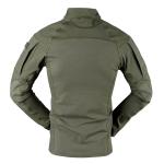 Outdoor Knitted Green Long Sleeve Sports Uniform with Anti-Static and Seamless