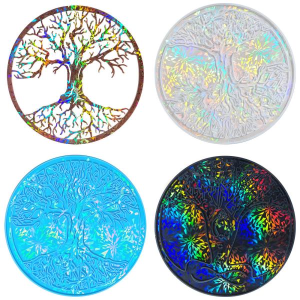 MHC Diy Silicone Resin Mold Holographic Wall Art Decorations Home Epoxy Resin