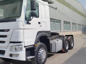 Quality Right-Hand Drive White Sinotruk HOWO 6×4 Tractor Truck for Mining Seats and Performance wholesale