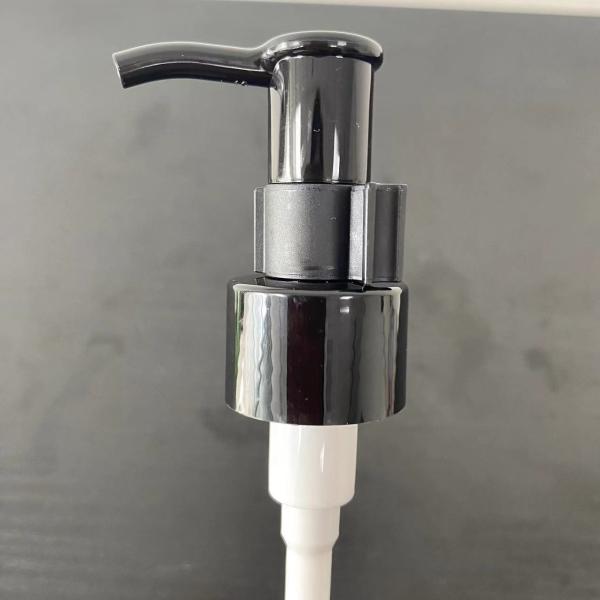 28 410 Black PP Plastic Hair Oil Pump Bottle Essential Oil Cosmetic Dispenser