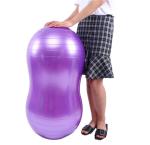 Fitness 45x90cm Peanut Exercise Ball For Yoga Pilates Customized Logo