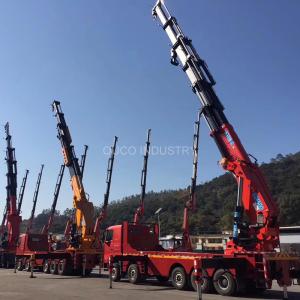 Quality Heavy Duty Truck Mounted Crane 10t Small Standard Capacity Telescopic Boom wholesale