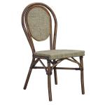 All Weather Textilene Big Loading Ability Bistro Dining Chairs