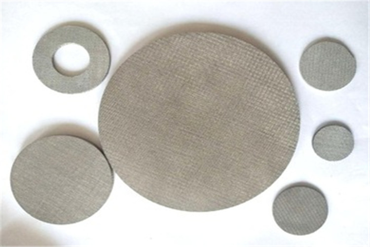 5 Lays Sintered Wire Mesh Filter Stainless Steel Corrosion Resistance