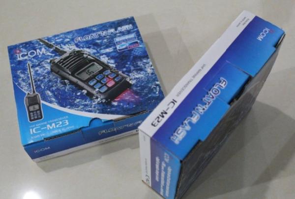 Cheap Floating M23 Marine VHF Two Way Radio Walkie Talkie flashing for boat for sale
