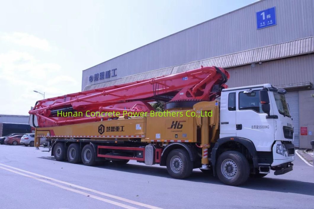 New 75m Concrete Pump Truck Concrete Boom Pump