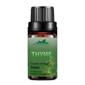 Quality Antibacterial Cosmetic Essential Oils 5ml 100% Pure Thyme Oil Leaf COA ODM wholesale