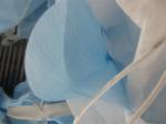 TYPE D Conductive Blue PP Jumbo Bags Anti - Sift Anti Static Bulk Bags For