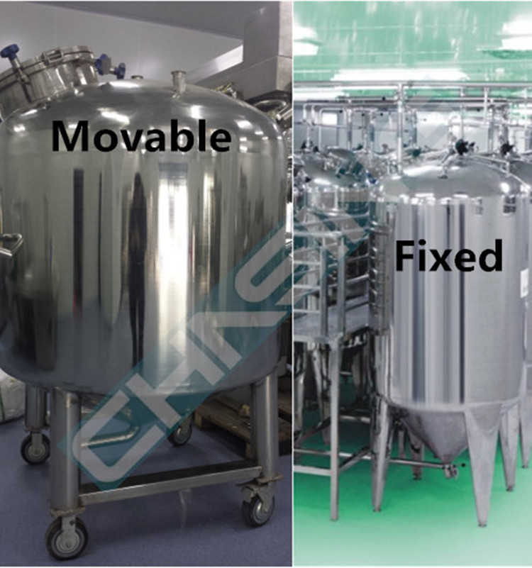 5000 liters Stainless Steel Storage Tank Vessel Chemical Storage Equipment
