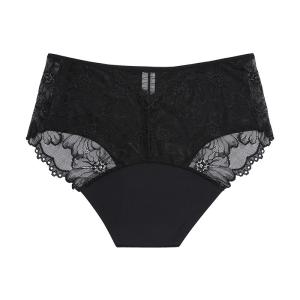 Quality Menstrual Period Proof Underwear Leakproof Flower Mesh Sexy Transparent Underwear wholesale