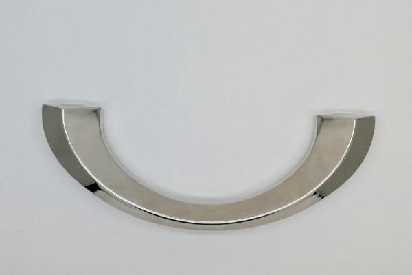 Classic Style Nickel Plated Metal Coffin Handle Italian Design Load-Bearing