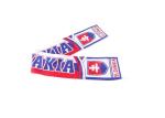 European World Cup Scarf , Embroidered Red And Blue Team Usa Soccer Scarf