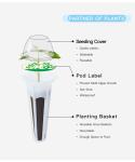 Home Hydroponic Pots For Houseplants With Intelligent Circulating Water Pump And