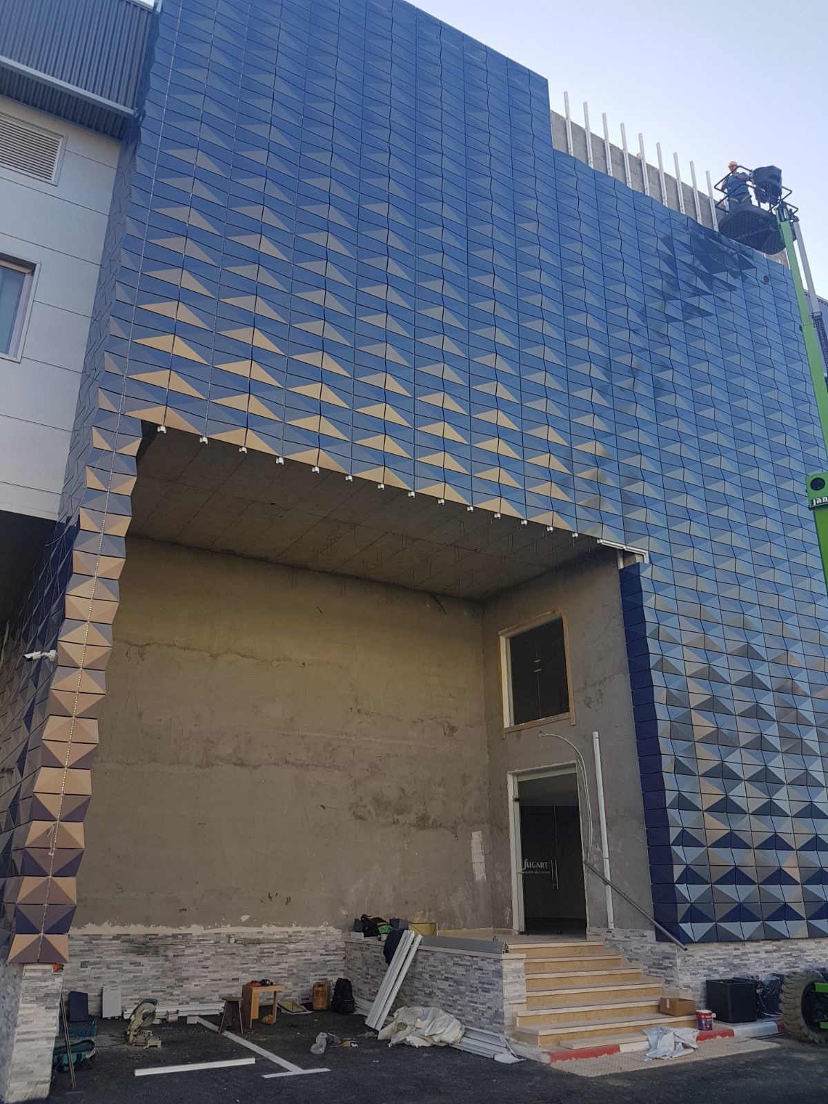 Light Weight 3D Cladding Panels With Or Without Perforated ACP / Aluminum Composite Panel