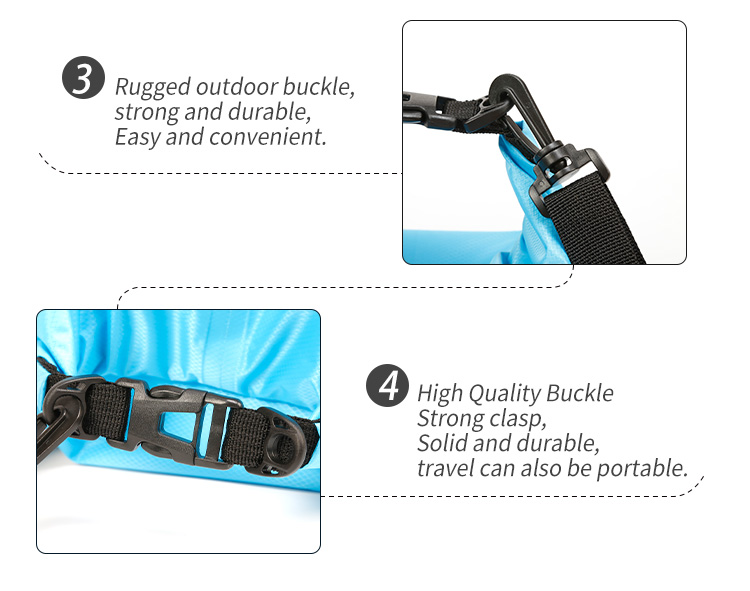 Lightweight PVC roll top dry bag backpack For Triathlon Outdoor Sport
