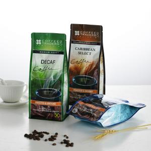 Quality Aluminum foil 12oz coffee bean packaging bags with degrassing valve wholesale