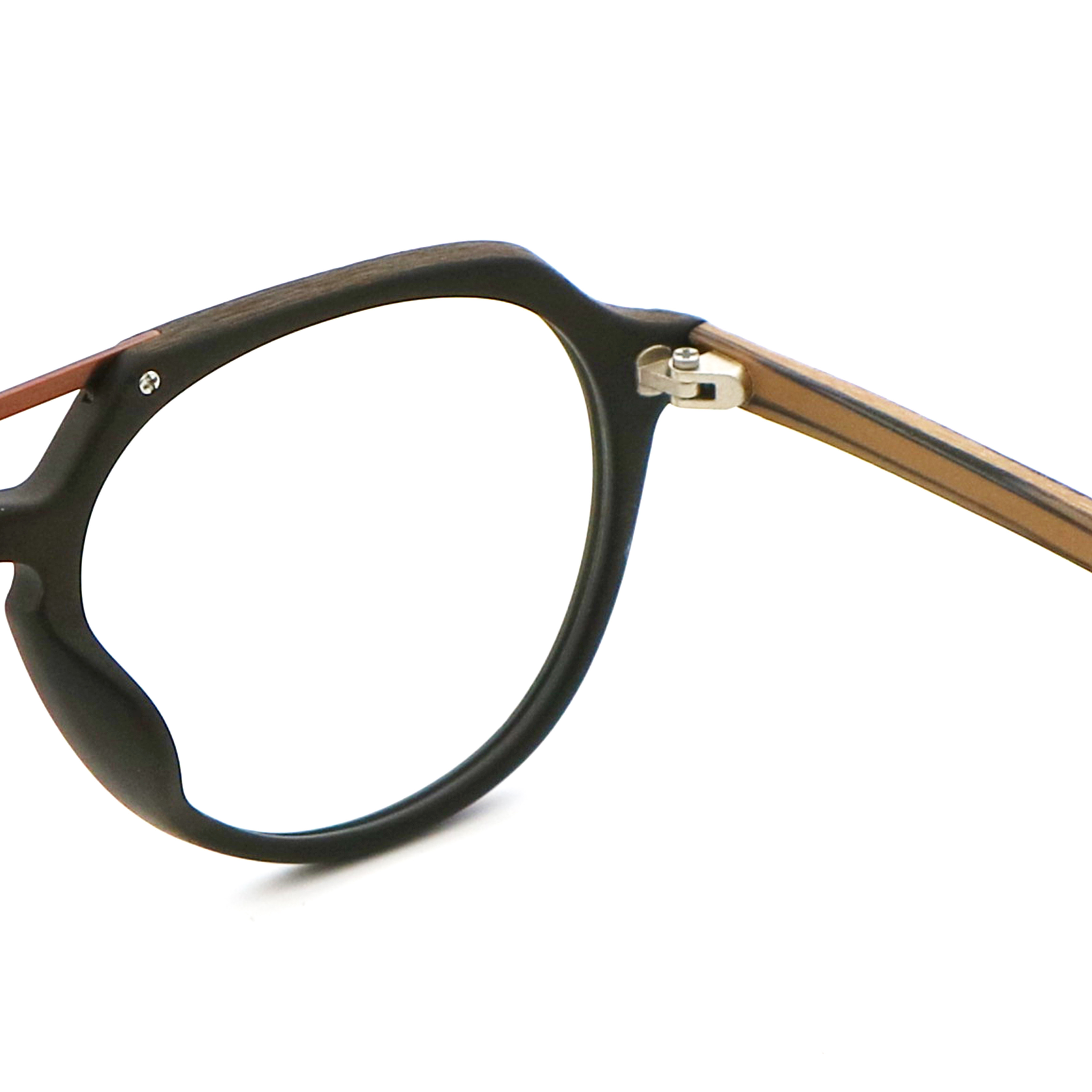 Imitation Wood Acetate Optical Frame For Men And Women MR 092