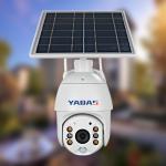 4MP WiFi Battery Security Camera 15600mAh Battery Powered PTZ Camera