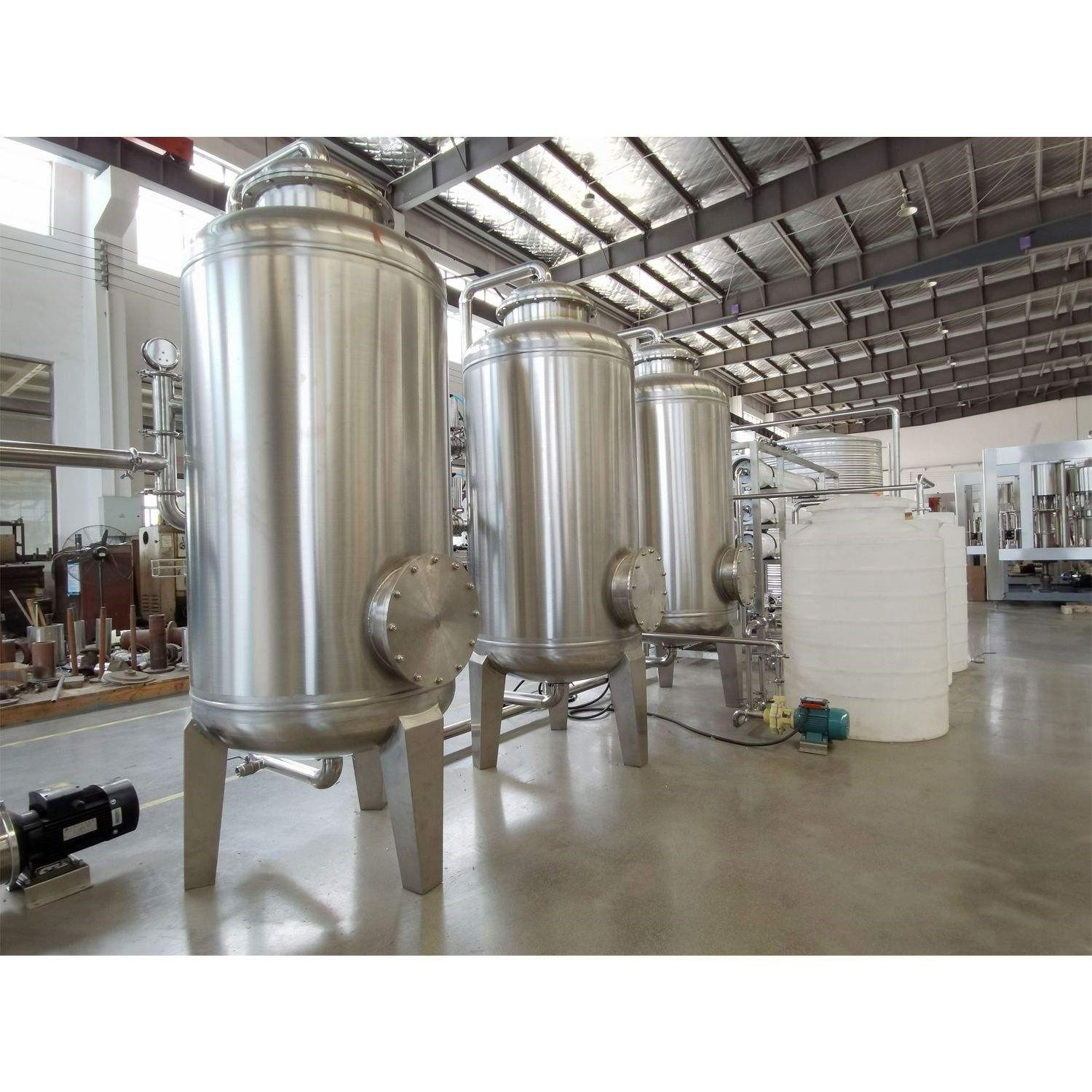 Automatic Stainless Steel Pure Reverse Osmosis Water Treatment Equipment