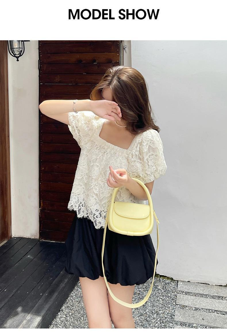 Polyester Lining Lady Style Mini Totes with Custom Design and Vegan Leather Material