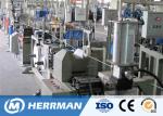 Outdoor Fiber Optic Cable Production Line Cable Jacketing Machine With Metal