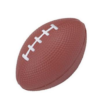 New promotion gift creative product PU Rugby Shape Relief Stress Ball customed