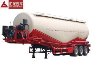 Quality 28000kgs Dry Bulk Trailer Pressure Resistant , Cement Tanker Trailer Superior Balanced wholesale