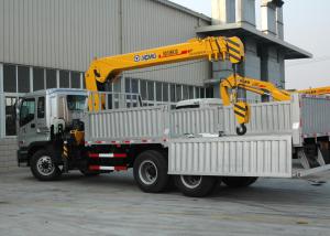Quality 10T XCMG Mobile Telescopic Boom Truck Mounted Crane With Wire Rope wholesale