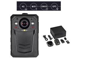 Quality 3500mAh battery powered H.264 IR Night Vision 4G Body Worn Camera wholesale