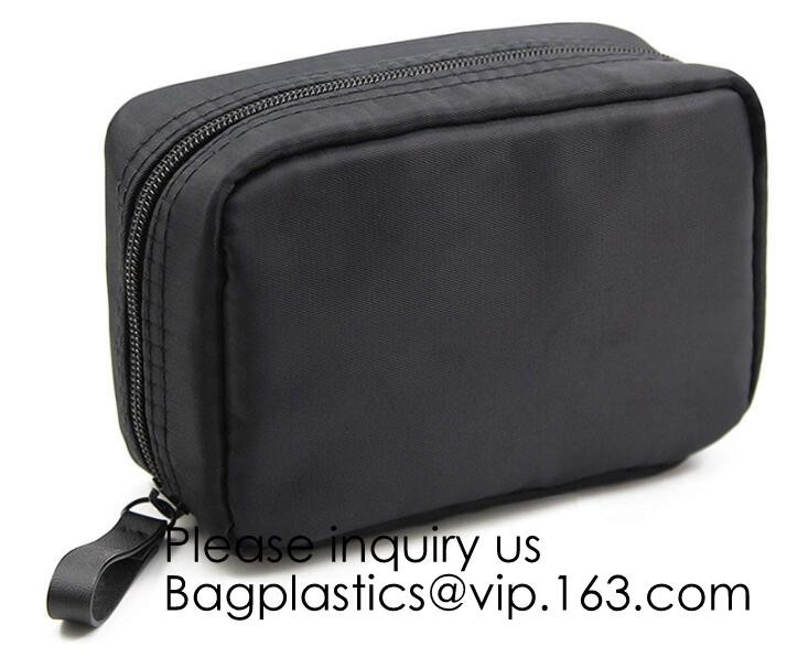 Plain Personalized Organic Travel Cotton Canvas Makeup Bag,Promotional Beauty Makeup Bag Custom Printed Logo Canvas Zipp