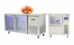 Durable Blue Light Inside Refrigerator With Double Pane Glass Doors