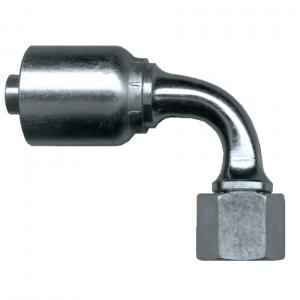 Quality ISO8434 Standard Steel Hose Fittings 90 Degree Female Orfs Adapter wholesale