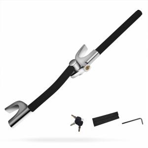 Quality Foldable Car Steering Wheel Lock , Car Anti Theft Bar High Strength wholesale