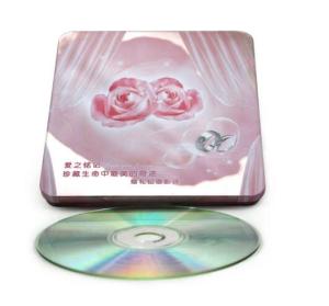 Quality custom printed hinged CD tin cases wholesale