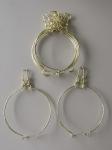 Tinplate Metal Ring Lid Components Making Machine For Glass Bottle
