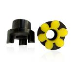 pu rubber flexible elastic spiders coupling