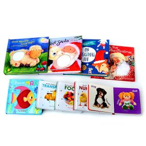 Quality Tactile Animal Fiber Cotton Touch And Feel Children Book Printing Preschool Learning wholesale