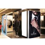 Square Outdoor Led Advertising Light Box Signage