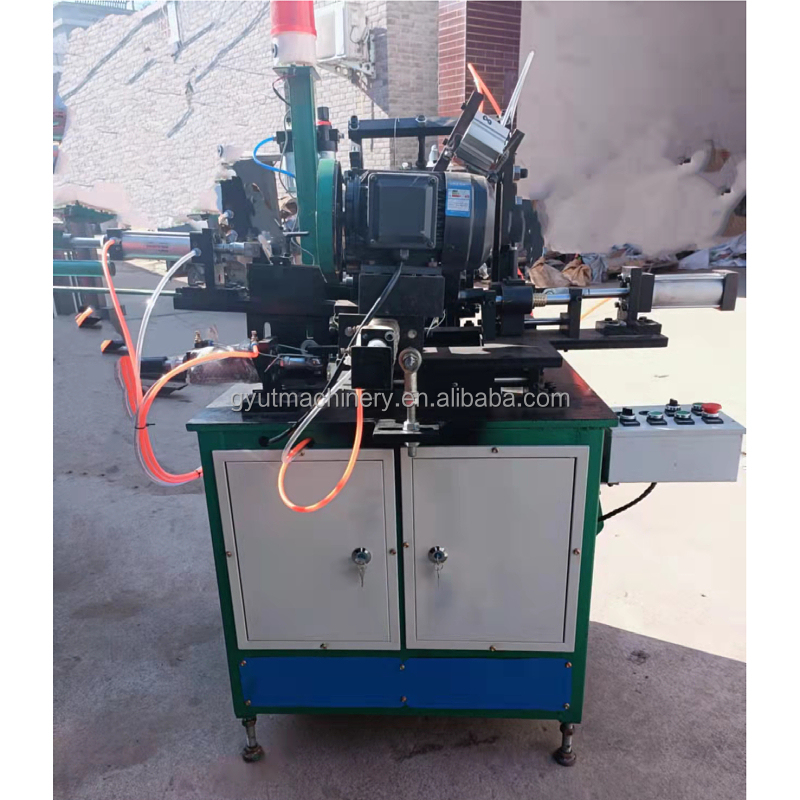 220v Twisted Knotted Bevel Stainless Steel Wire Brush Making Machine with 2 hols/h