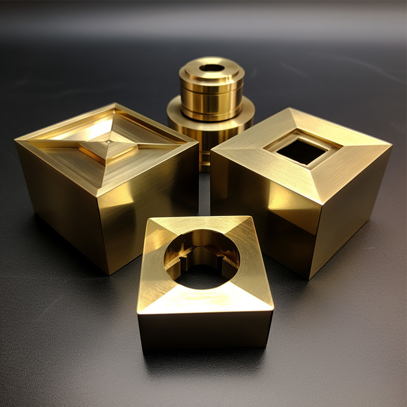 Custom Micro Machining Services Milling Brass Metal Parts CNC Part Supplier