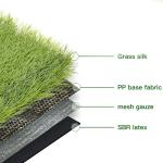 Wear-Resistant Football Grass Anti-Slip All-Season Great for Outdoor Training
