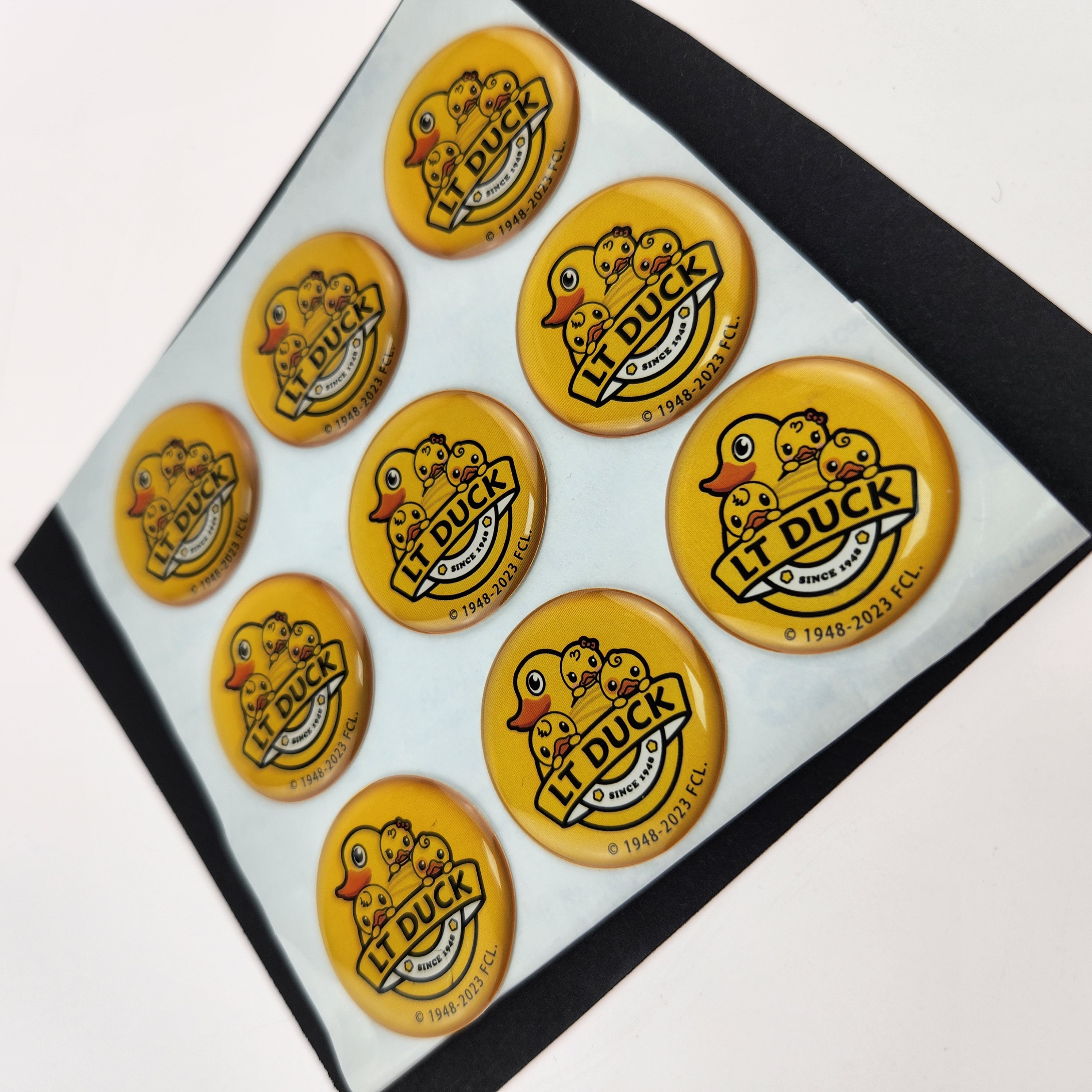 Resin Crystal 3D Durable Vinyl Stickers Dome Permanent Clear Vinyl Stickers