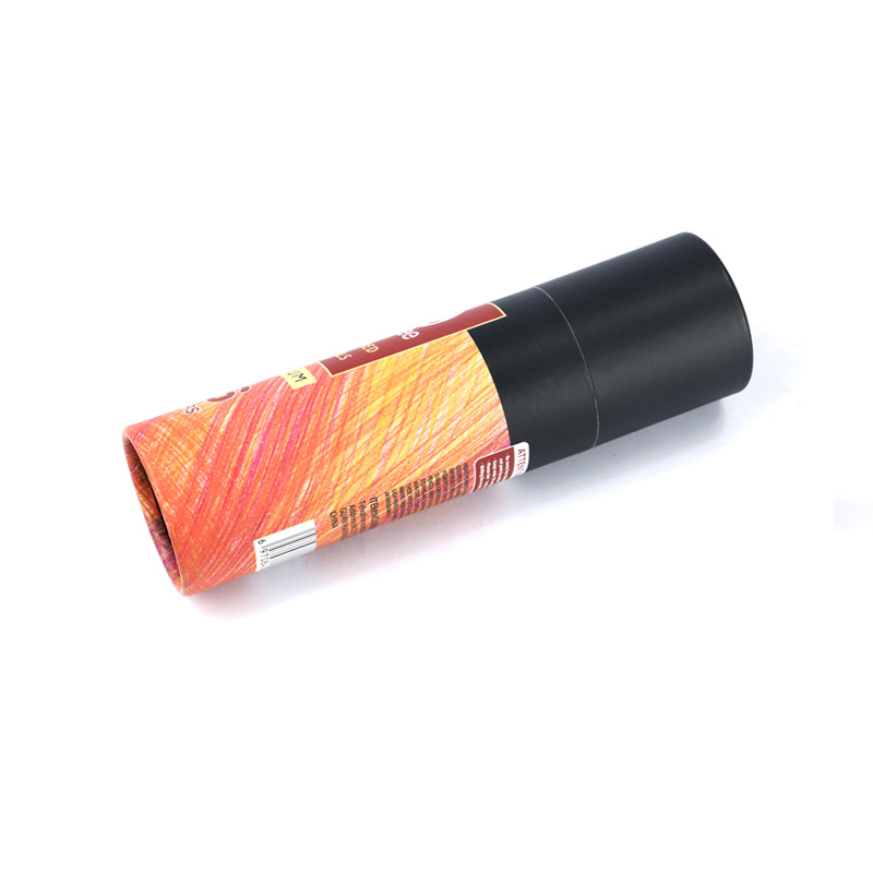 UV Coating Kraft Cylinder Paper Tube Packaging Dustproof Recyclable