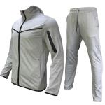 Fitted Printed Men Sportswear Set Gym Training Swimwear Two Pieces Tracksuit